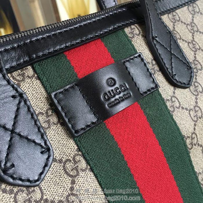 GUCCI 古馳男包 新款 368558 pvc配皮 Gucci男包 男士手提包 可肩背